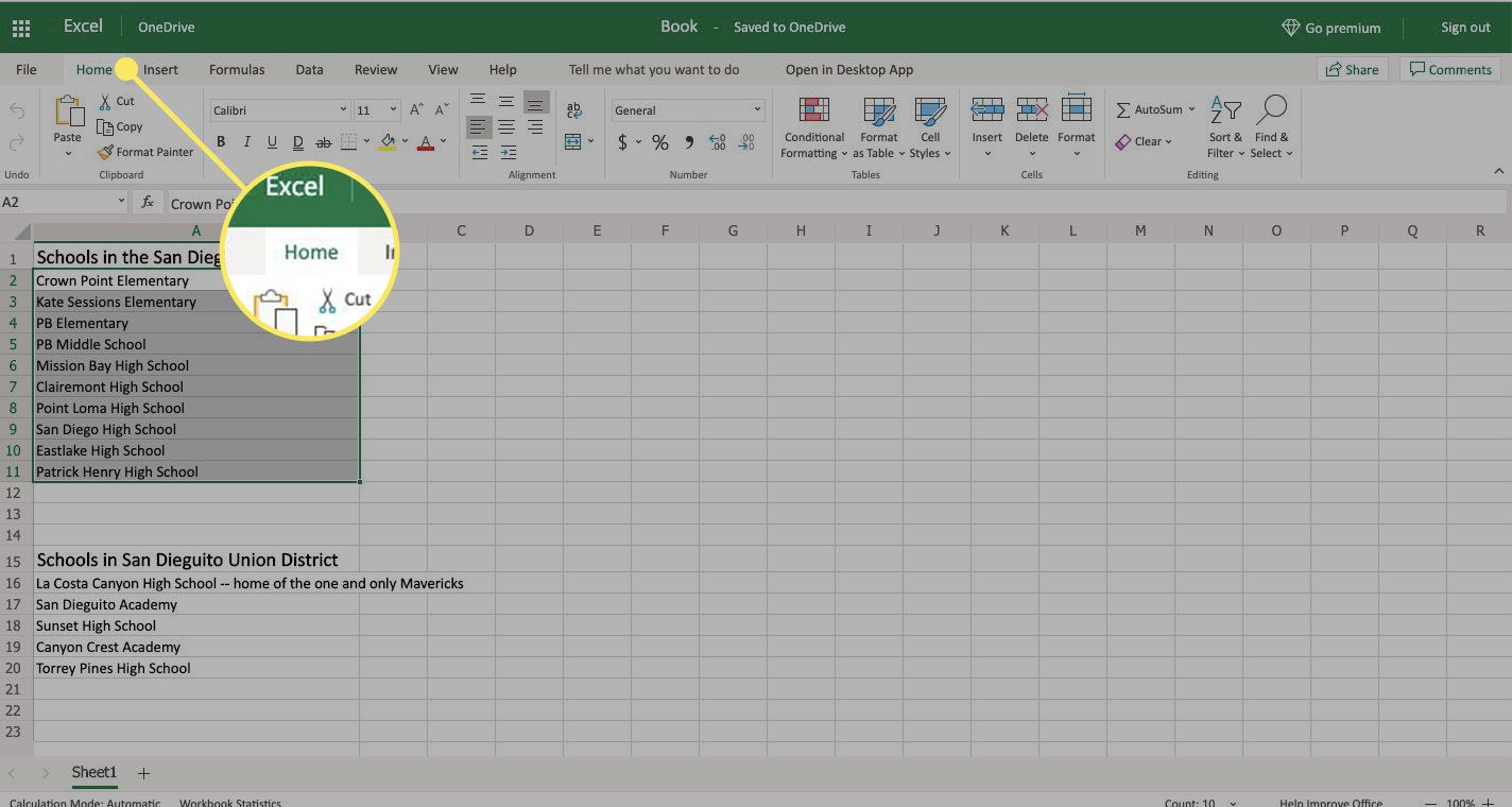 return within excel cell word for mac